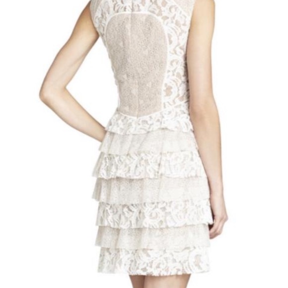 BCBG Lace Tiered Dress - Picture 2 of 8